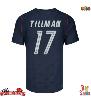 United States Malik Tillman #17 Replica Away Stadium Shirt World Cup 2026 Short Sleeve